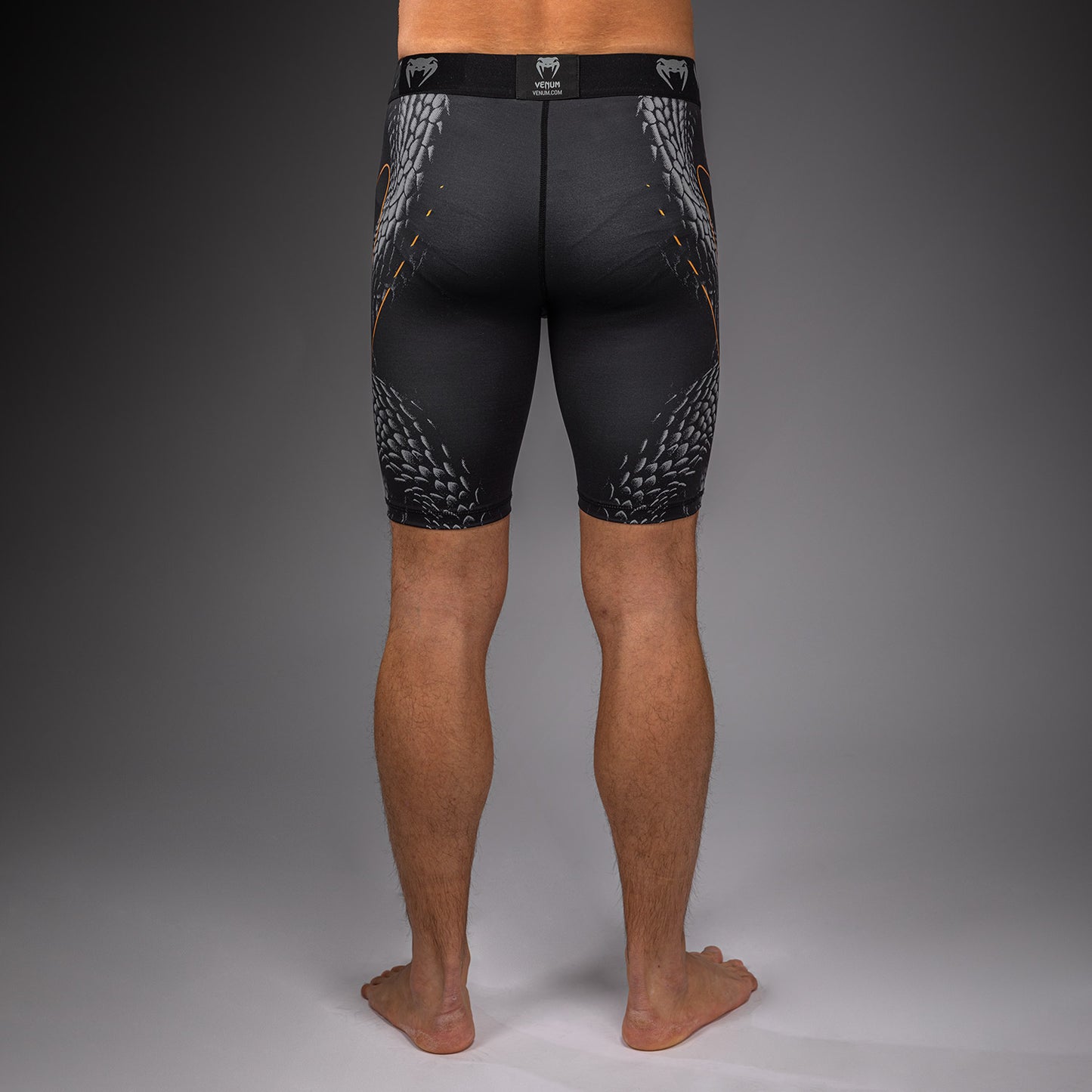 Venum Matupa Compressieshort - Zwart/Grijs/Goud