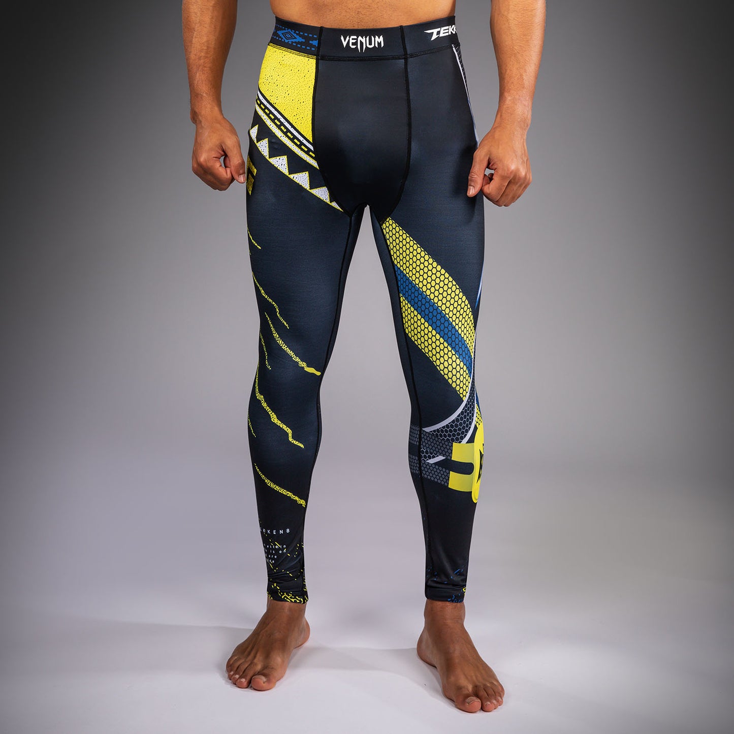 Venum x TEKKEN 8 Spats - King - Zwart/Geel