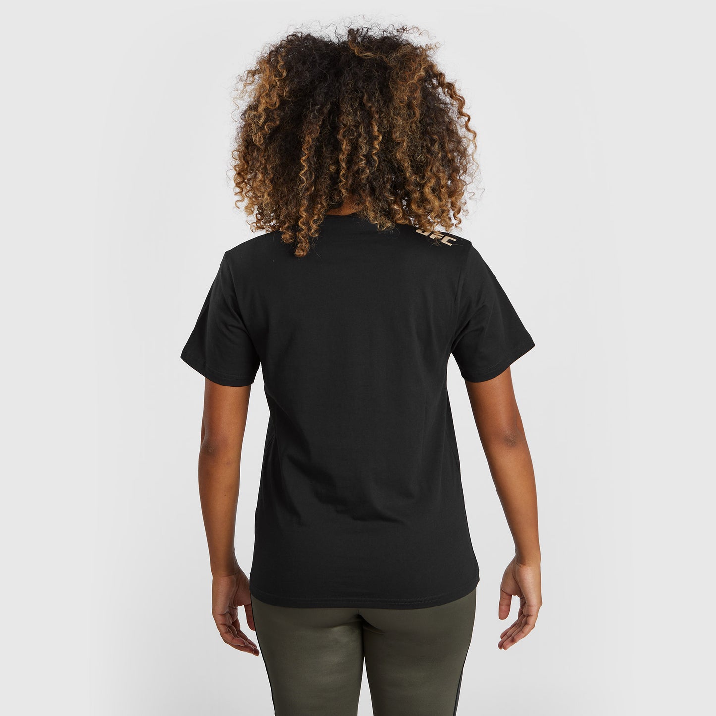 UFC Adrenaline by Venum Fight Week Katoenen dames-T-shirt met korte mouwen - Zwart