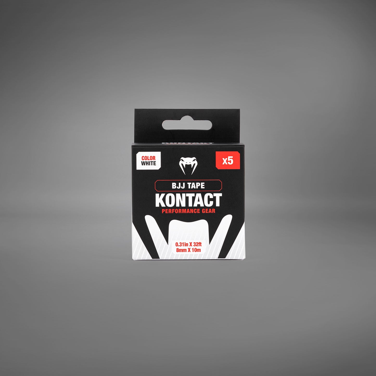 Venum Kontact BJJ Vinger Tape - Wit/Zwart