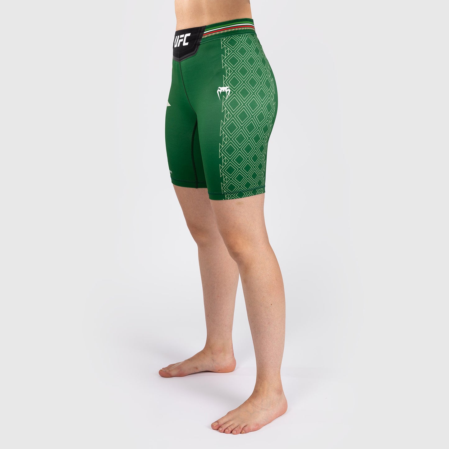Noche UFC by Venum Authentic Fight Night Dames Vale Tudo Short - Long Fit - Groen