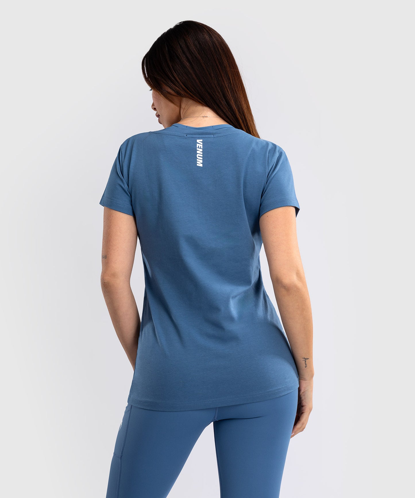 Venum Essential T-Shirt Dames - Stormblauw