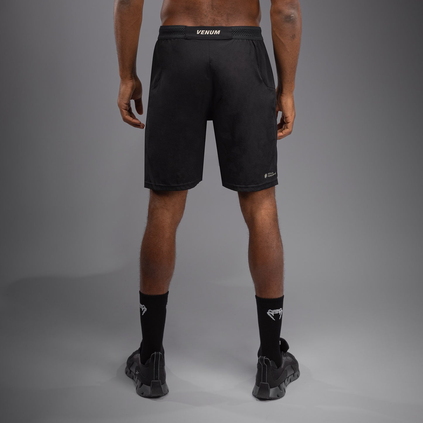 Venum G-Fit Air Trainingsbroek Heren - Diepzwart / Vuurrood