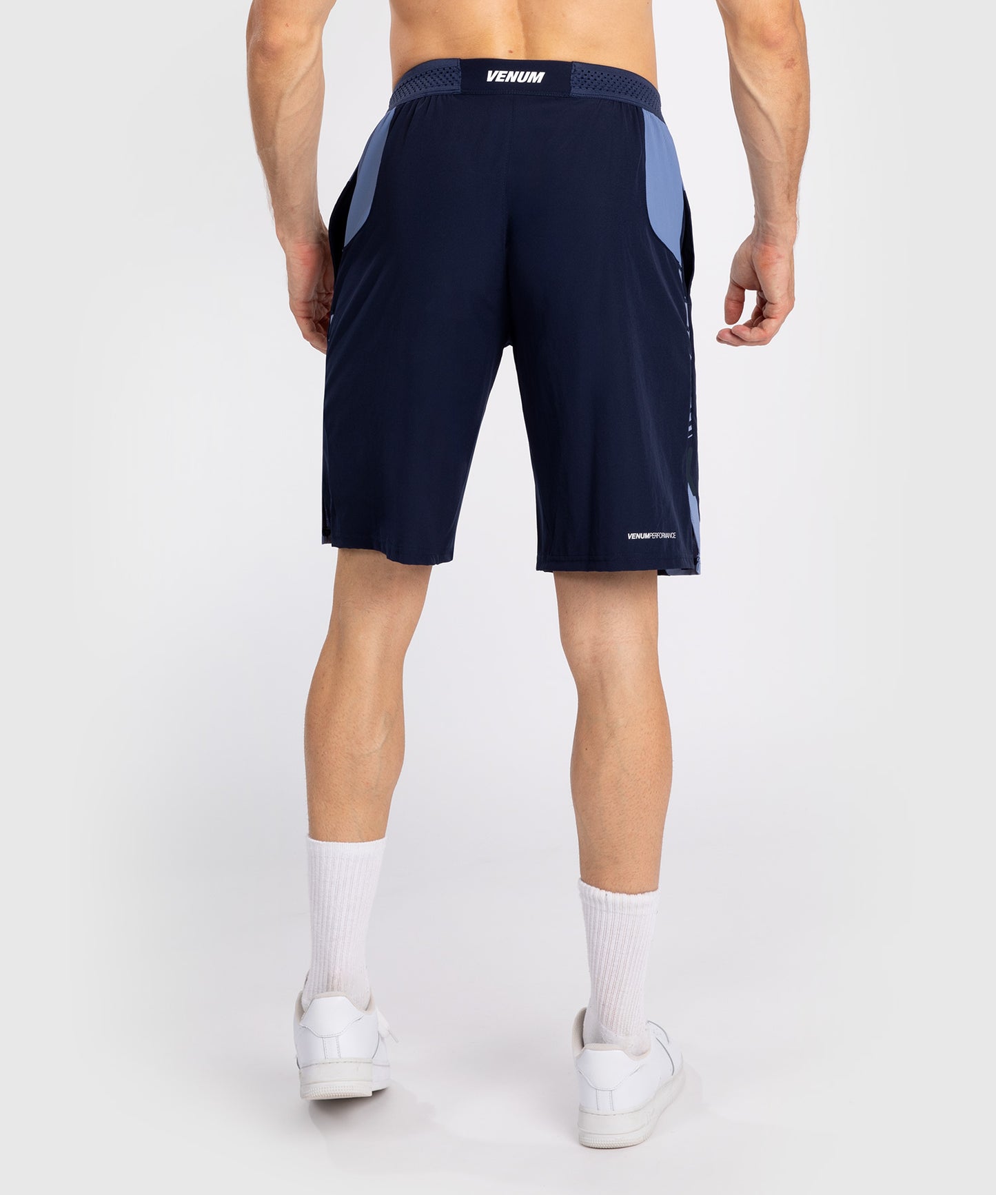 Venum Tempest Heren Trainingsshorts - Marineblauw/Blauw