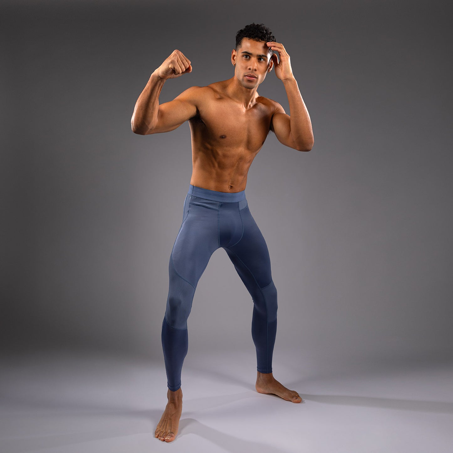 Venum G-Fit Air Compressie Leggings Heren - Mistblauw