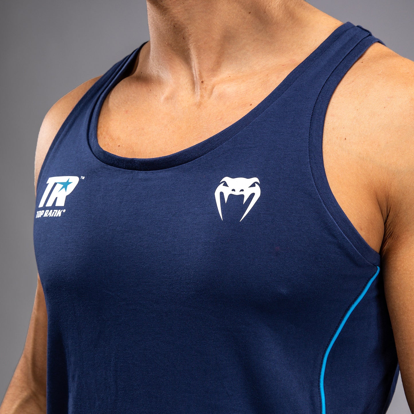 Venum x Top Rank Original Heren Tanktop - Marineblauw
