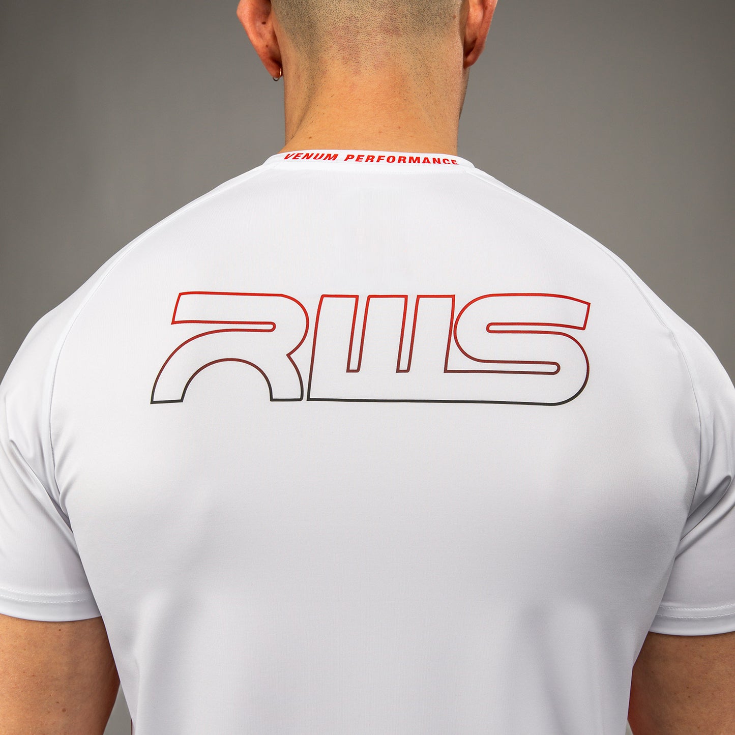 Venum x RWS 2.0 Men’s Dry-Tech T-shirt – Wit/Rood
