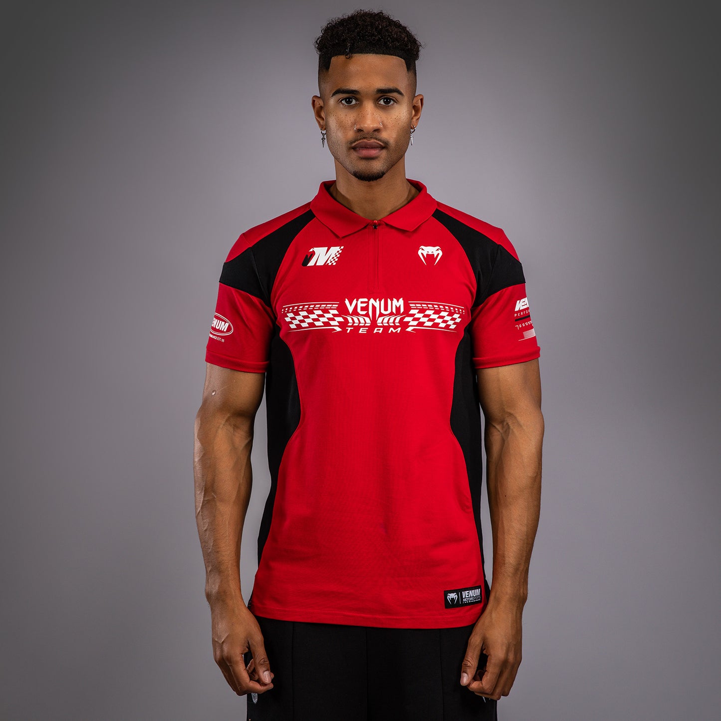 Venum Motorsport Katoenen Polo - Racer Rood