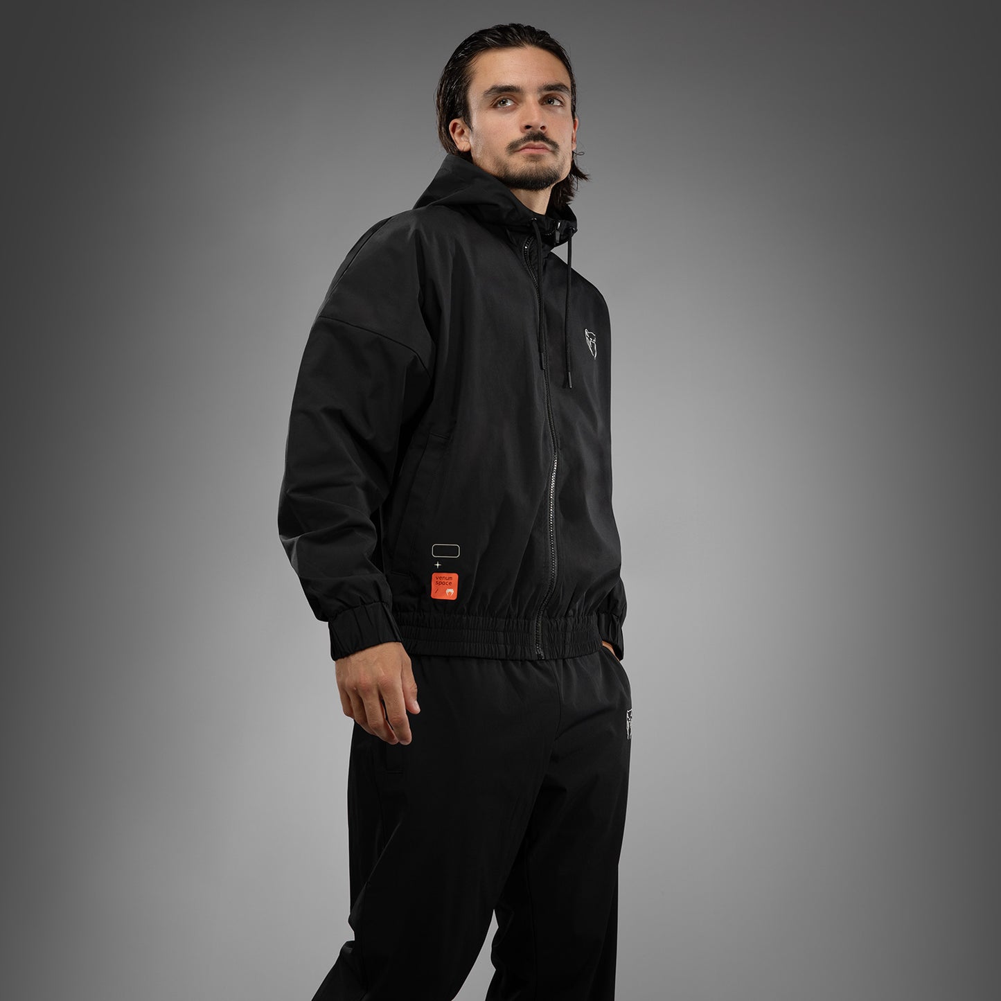 Venum Eclipse Trainingsjack – Zwart/Ivoor