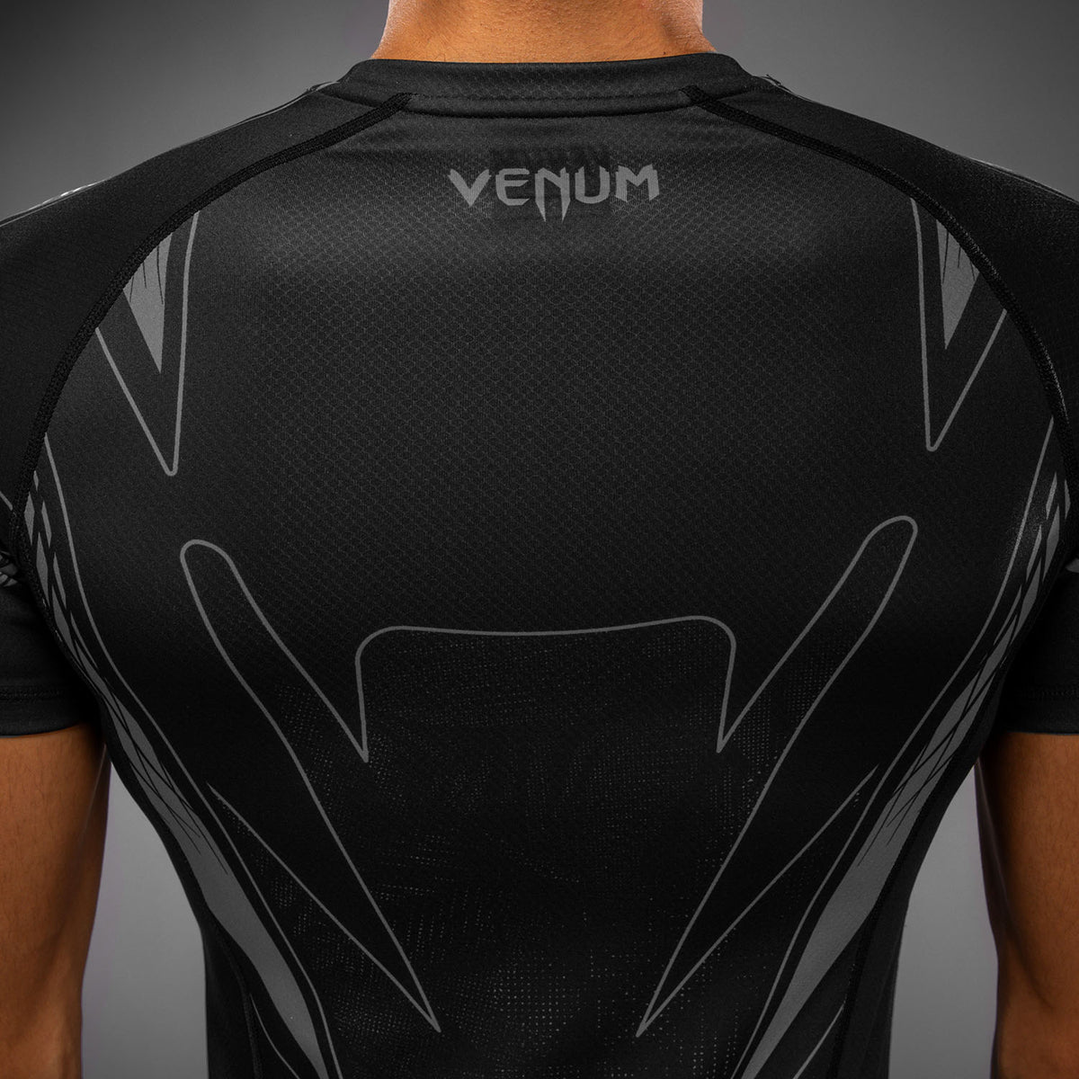 Venum Amazonia Reborn Rashguard met korte mouwen - Zwart/Grijs