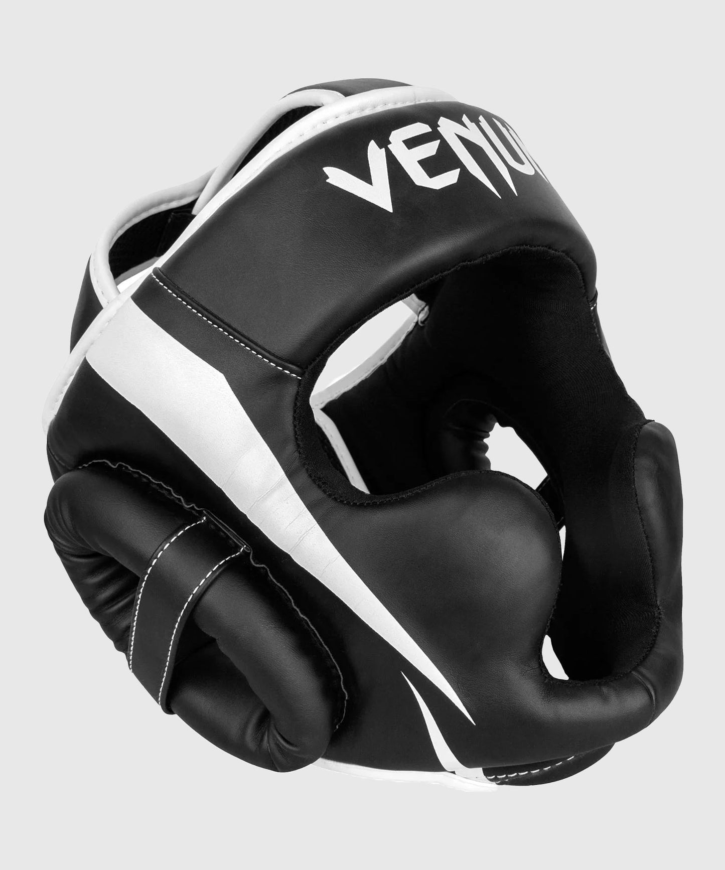 Venum Elite hoofdbeschermer - Zwart/Wit