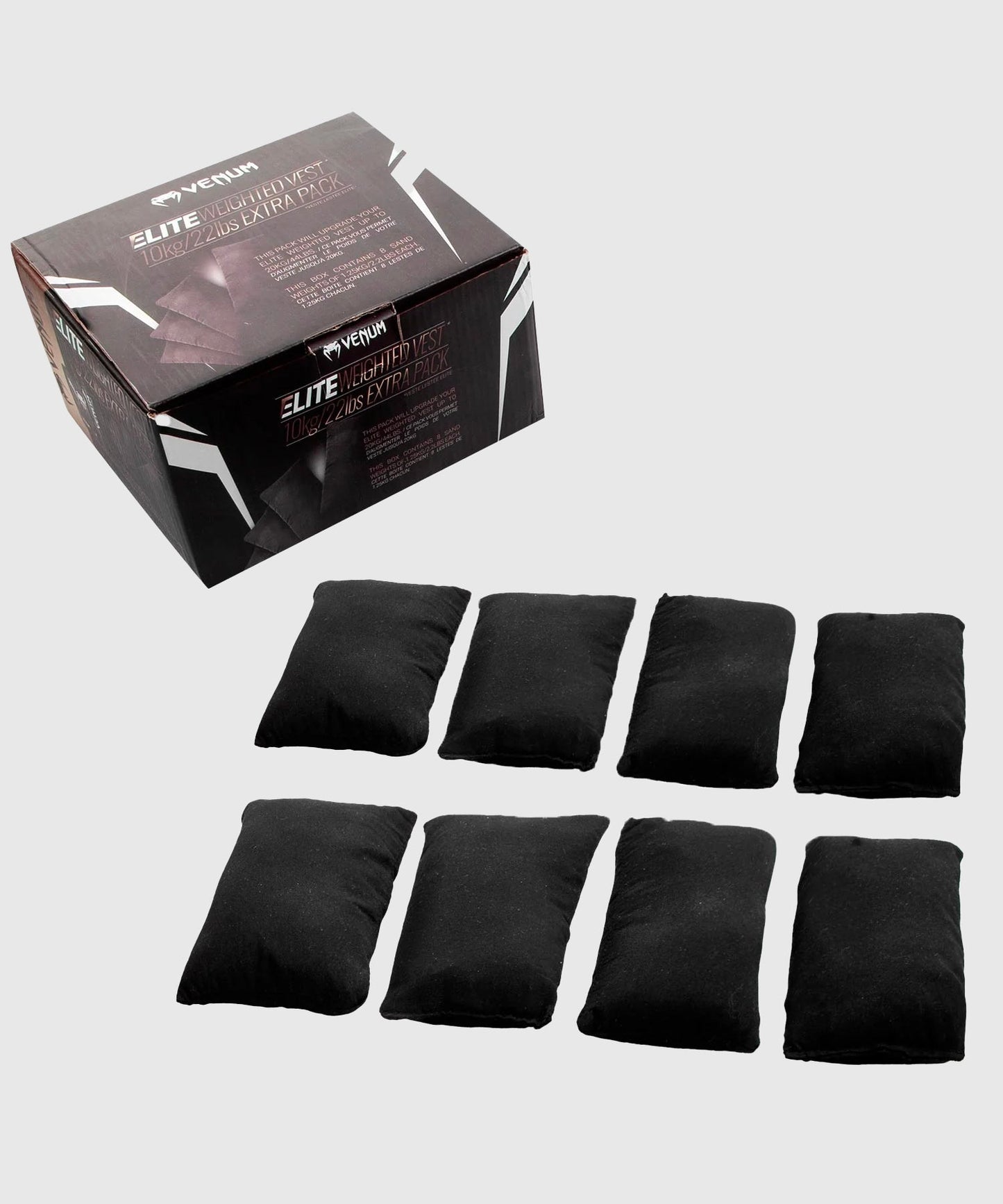 Venum Elite Extra Pack - Extra gewichten voor vest met gewichten - 10 kilo