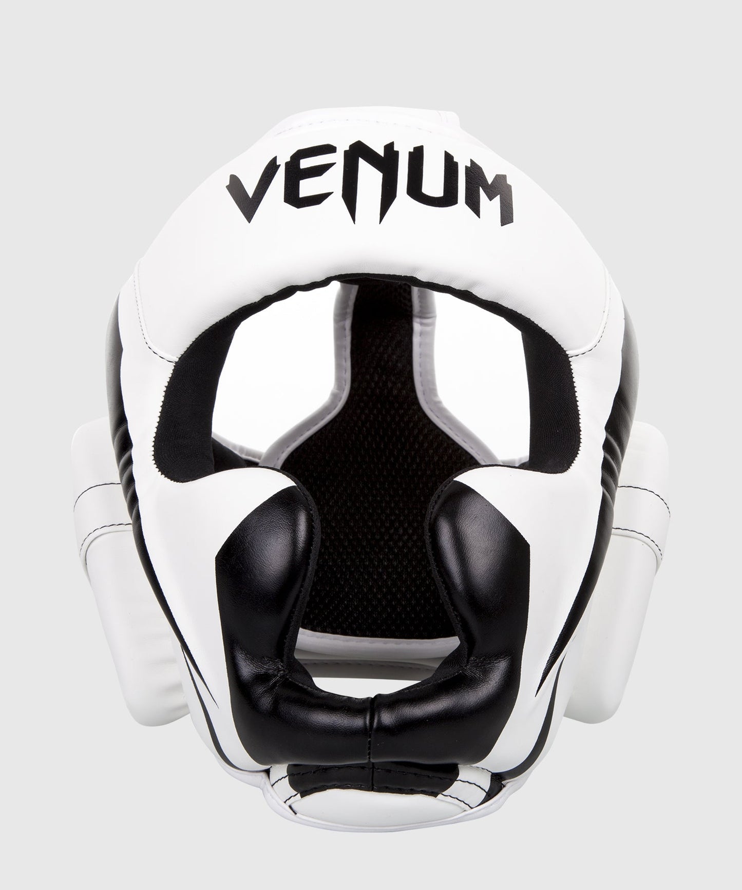 Venum Elite hoofdbeschermer - Wit/Zwart