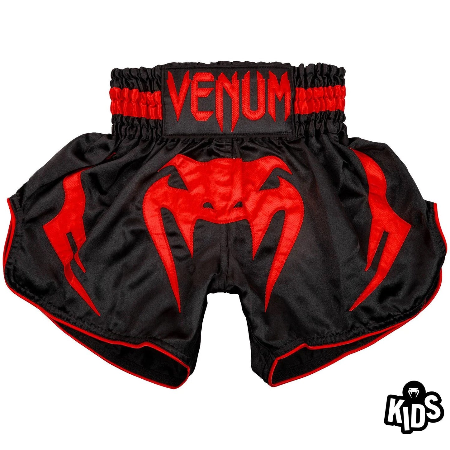 Venum Bangkok Inferno Kids Muay Thai Short - Zwart/rood