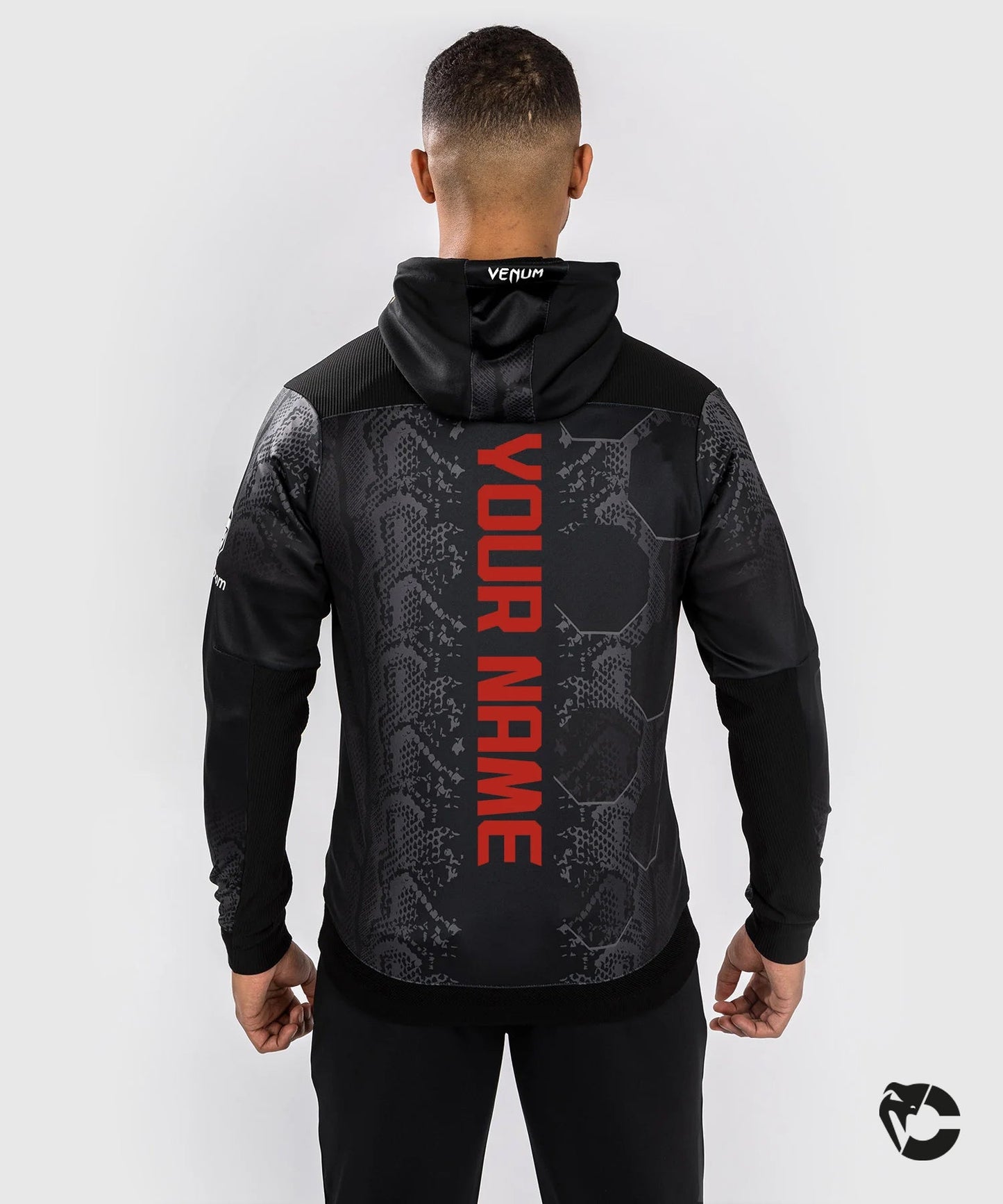 UFC Adrenaline by Venum Authentic Fight Night  Gepersonaliseerde jas voor Mannen - Zwart