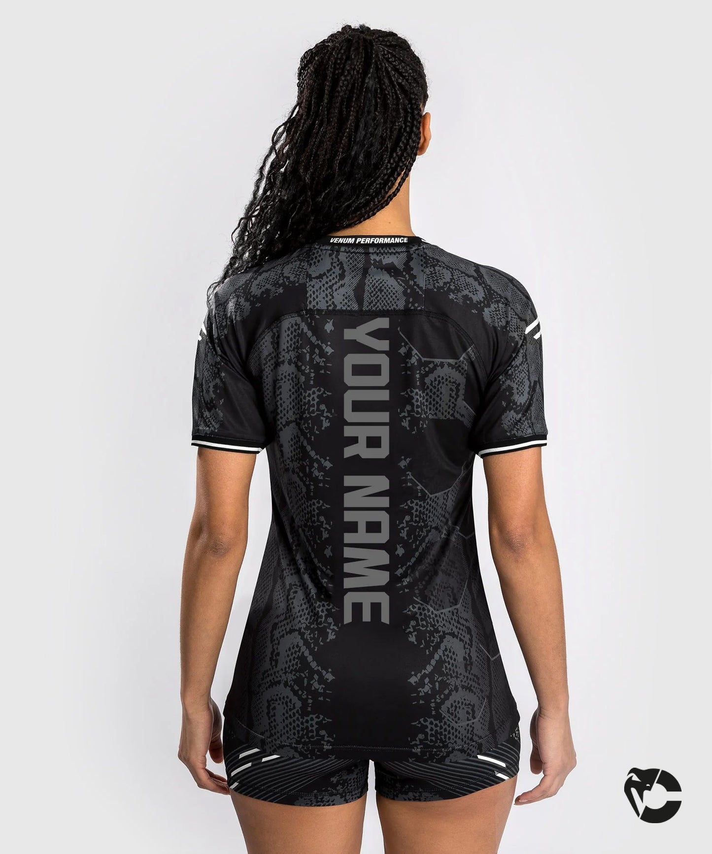 UFC Adrenaline by Venum Authentic Fight Night Damestrui Gepersonaliseerd - Nero