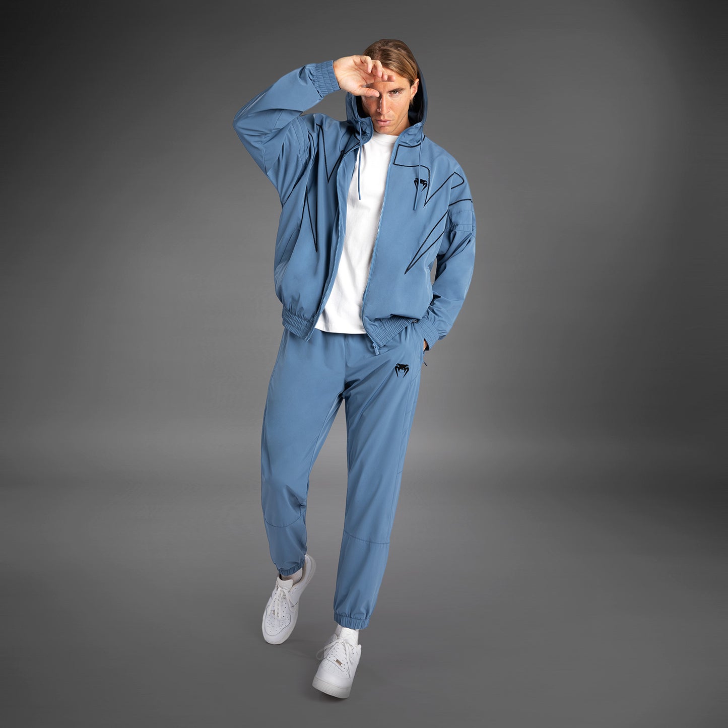 Venum Attack 90 Trainingspak Jas - Blauw/Zwart