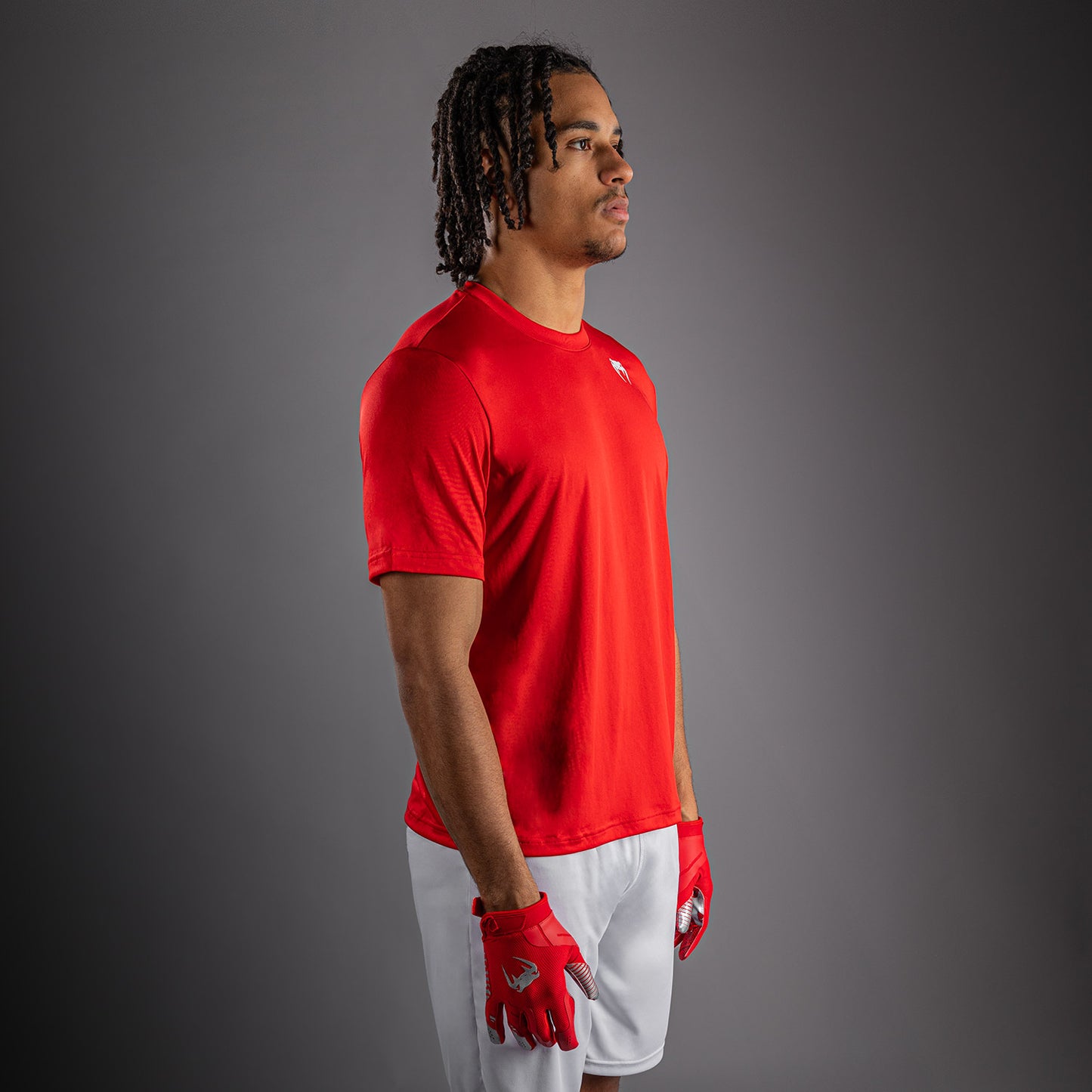 Venum Lineup Performance T-shirt met korte mouwen - Rood/Wit