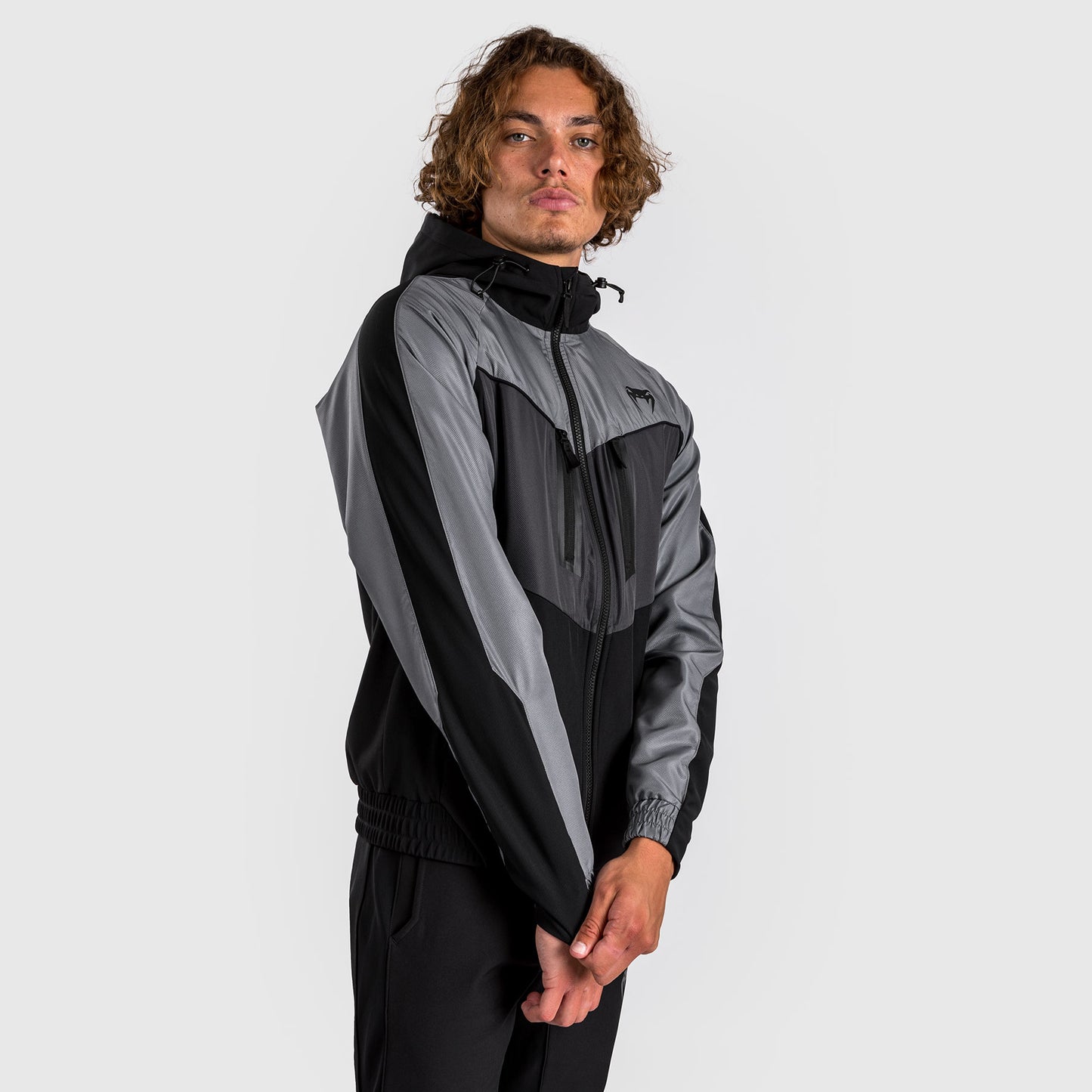 Venum Laser 3.0  Track Jacket - Zwart/Grijs