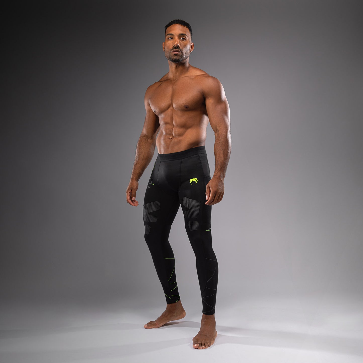 Venum Training Camp 4.0 Spats - Zwart/Neon Groen