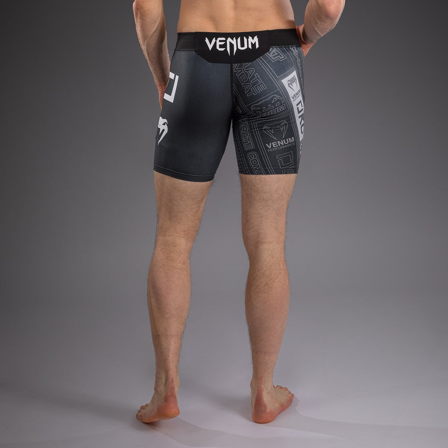 Karate Combat by Venum Compressieshort – Zwart/Grijs