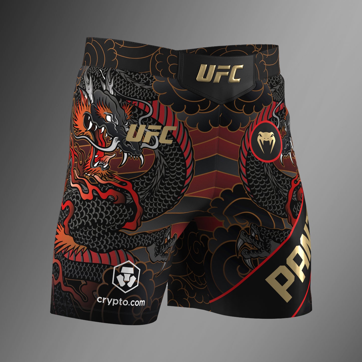 UFC Unrivaled by Venum Heren Alexandre Pantoja Short Fit Fight Short - Rood