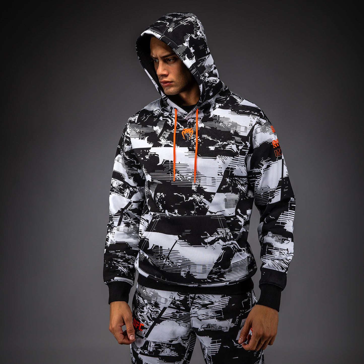 UFC Zenith by Venum Authentic Fight Week Pullover Hoodie Heren - Wit