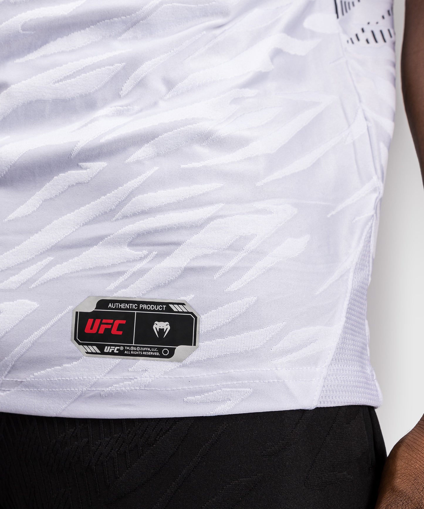 UFC Fusion by Venum Personalized Authentic Fight Night Exit T-shirt voor Heren - Wit