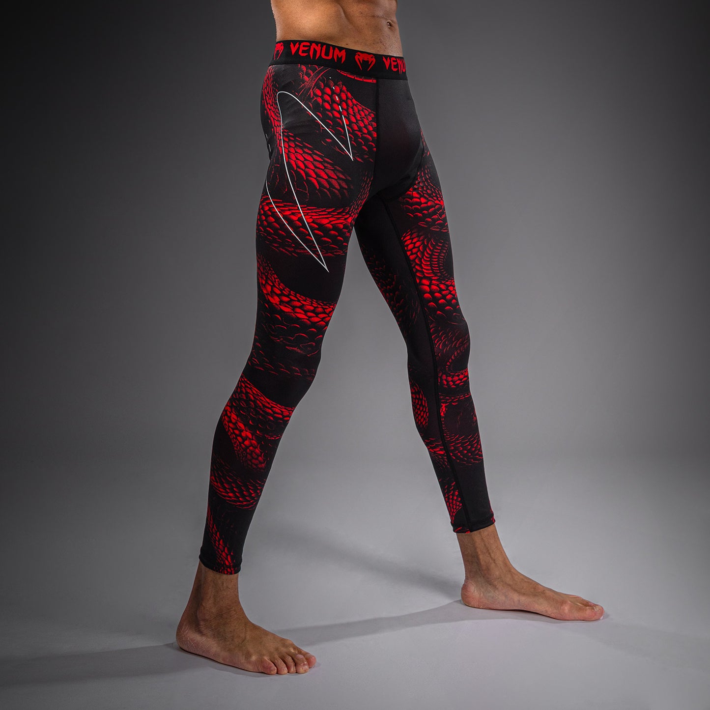 Venum Matupa Spats - Zwart/Rood/Zilver