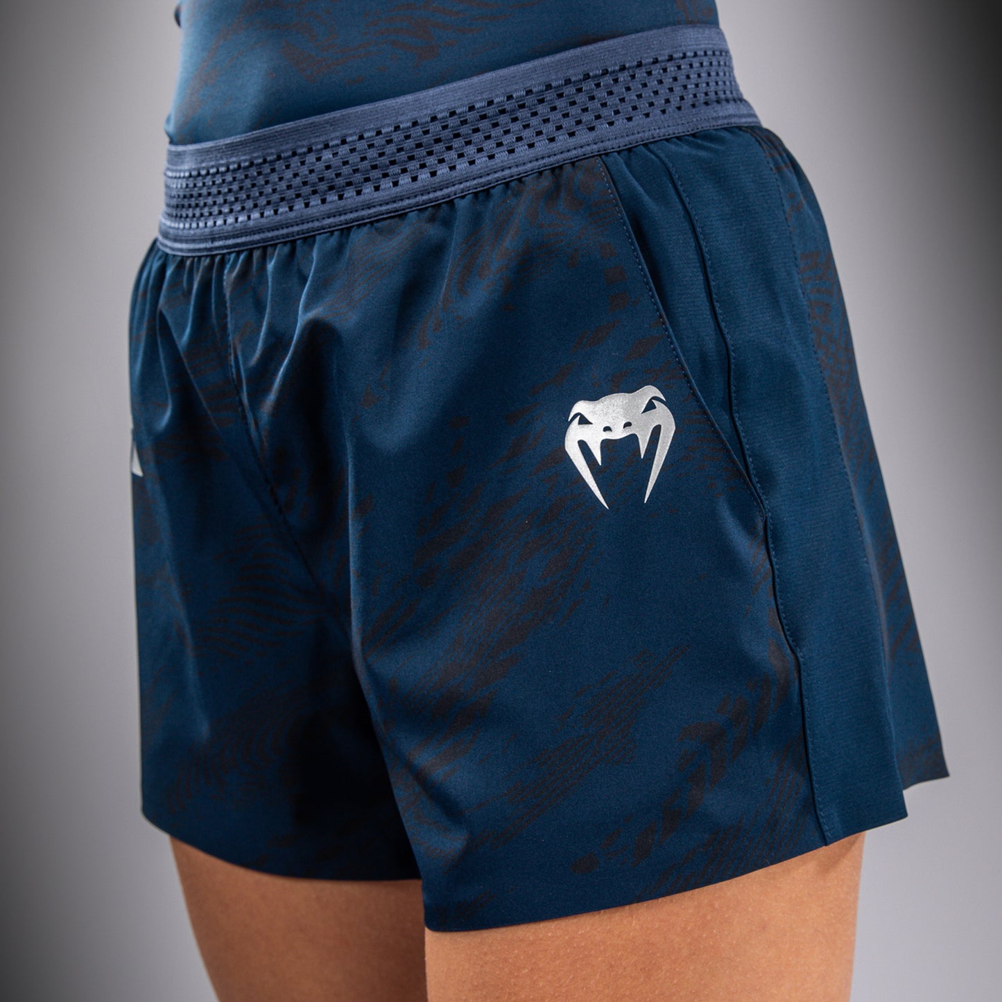 UFC Fusion by Venum Fight Week Performance Shorts voor Dames - Oceaanblauw