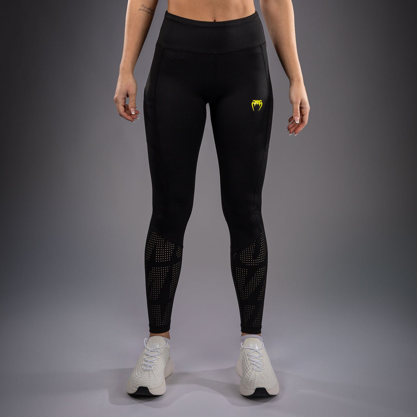 Venum Lazer Legging voor dames - Zwart/Geel