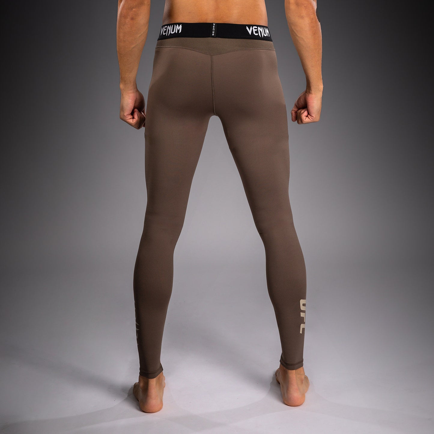 Venum UFC Unity by Venum Authentic Fight Week Heren Technische Compressiebroek - Bruin