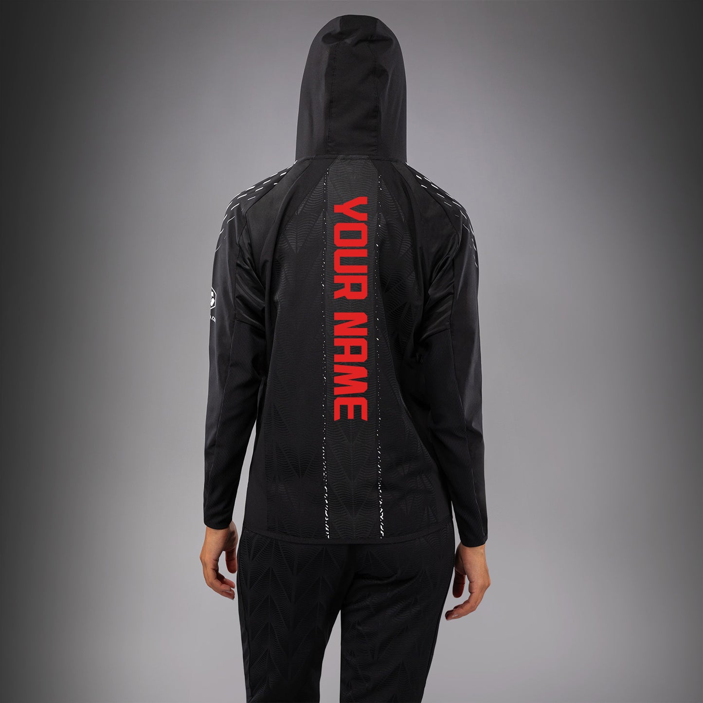 UFC Zenith by Venum Authentic Fight Night Walkout Hoodie Dames Personalized - Zwart