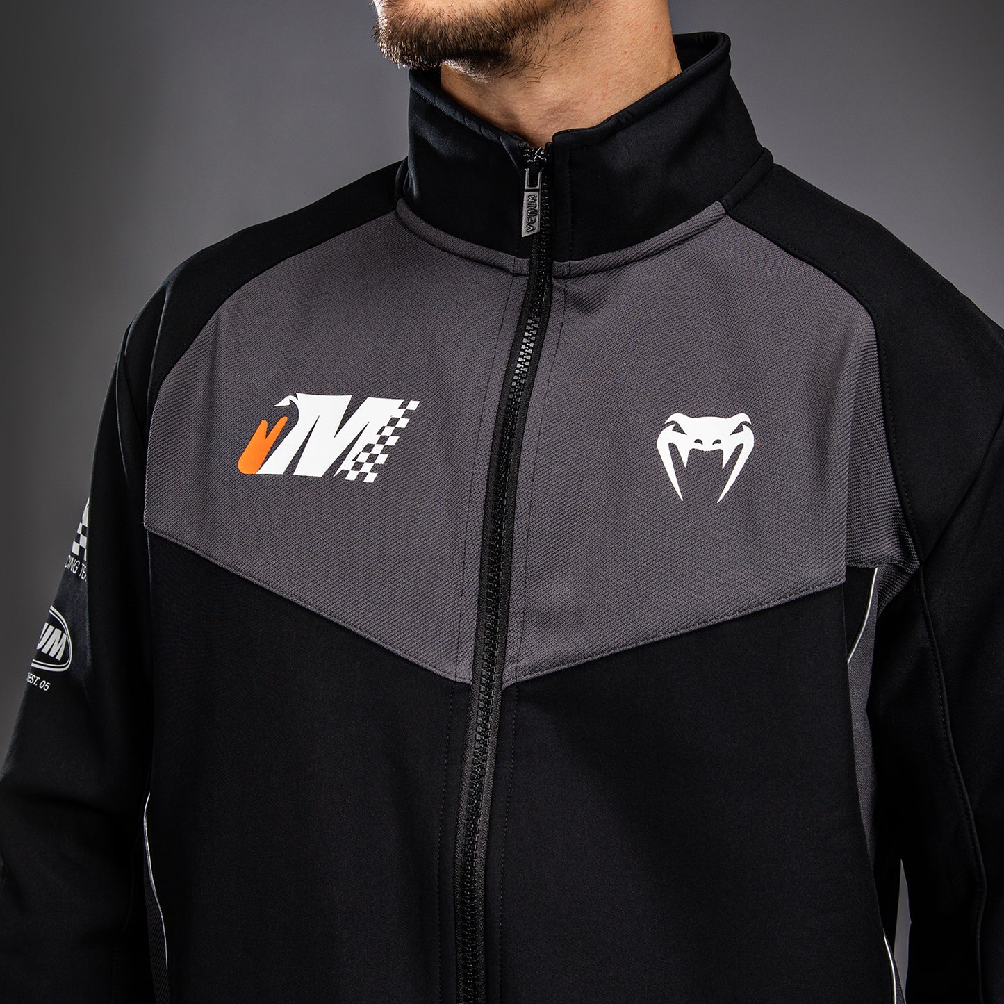 Venum Motorsport Softshell Jacket - Diep Zwart