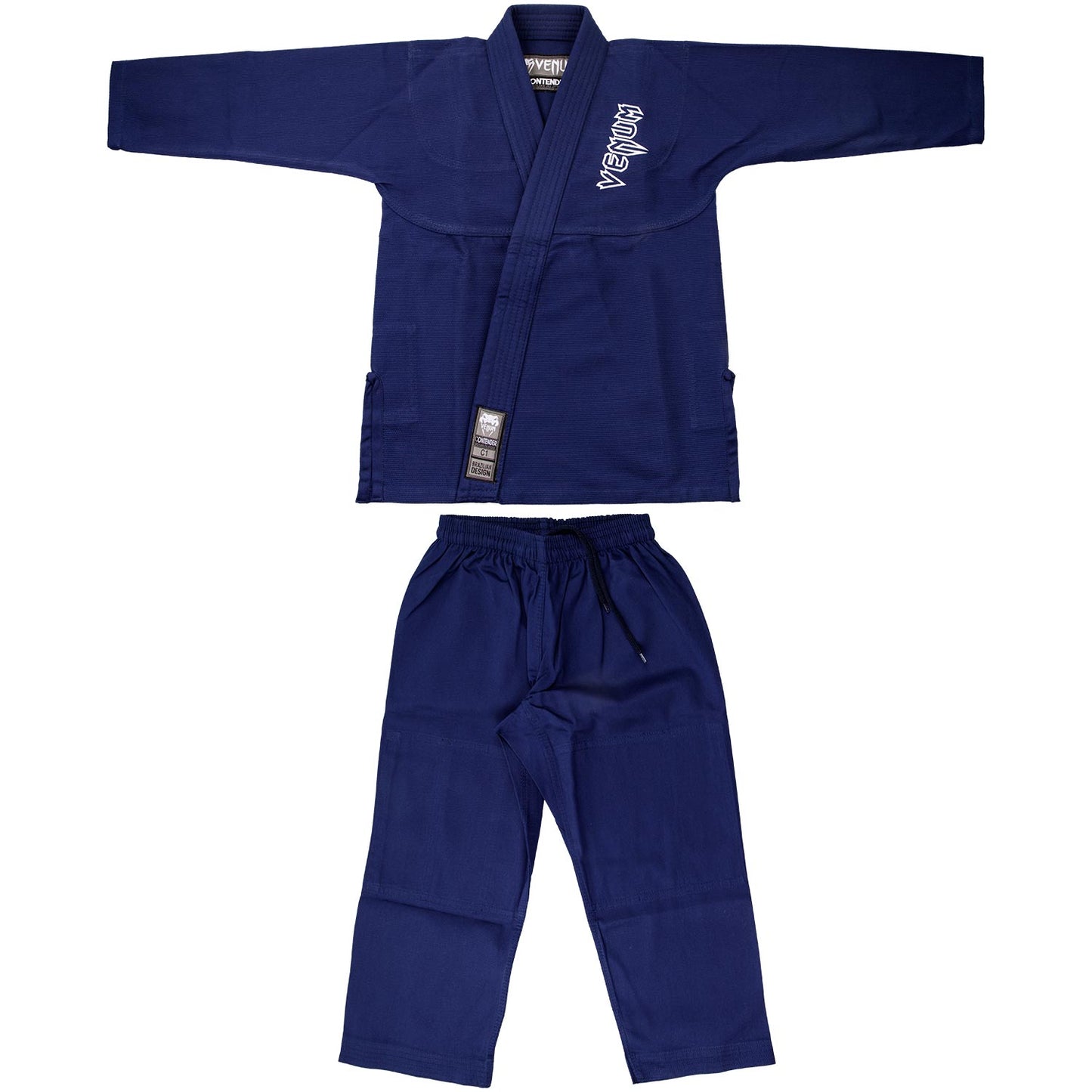 Venum Contender Kids BJJ Gi (Inclusief gratis witte band) - Marineblauw
