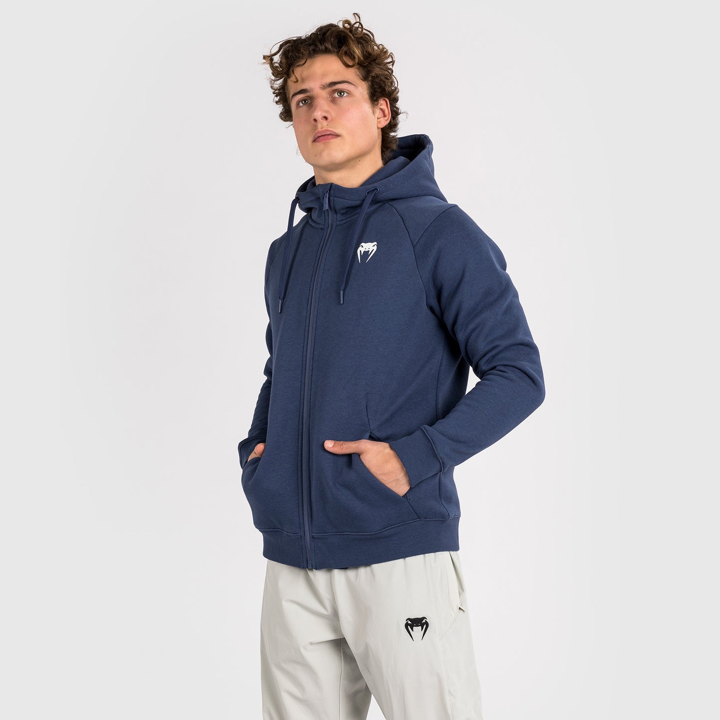 Venum Strikeland  Hoodie met volledige rits - Marineblauw