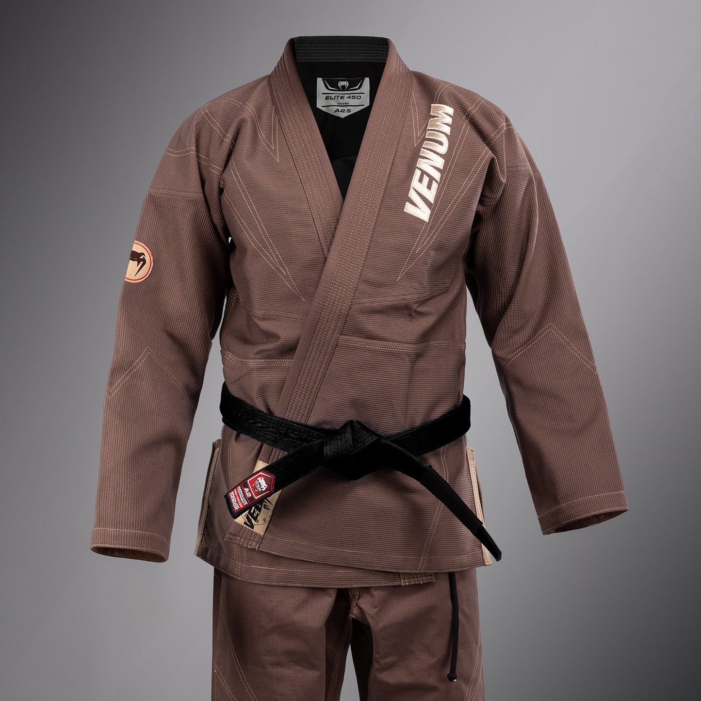 Venum Elite 5.0 – 450 – Brazilian Jiu Jitsu Gi – Chocoladebruin