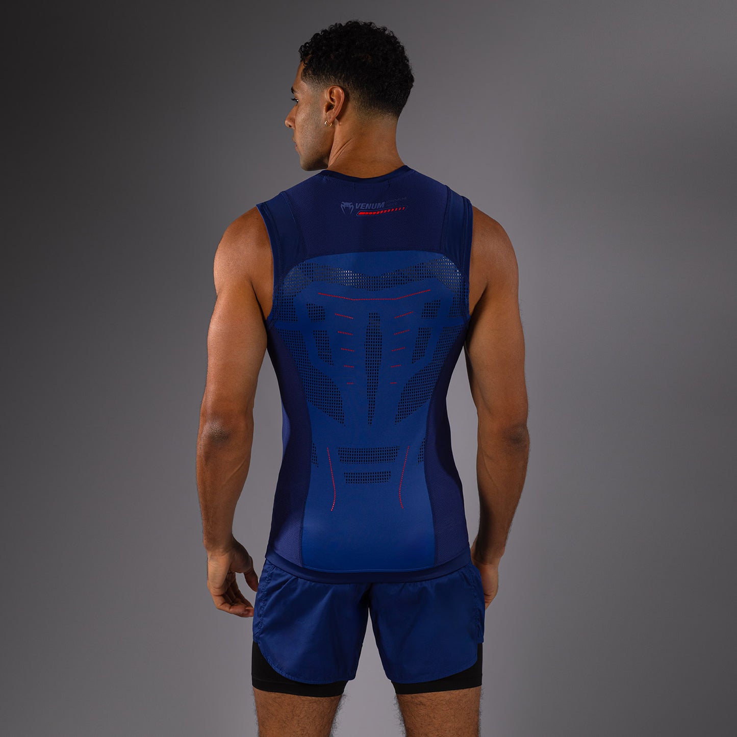 Venum Technical 3.0 Mouwloos Rashguard - Nachtblauw