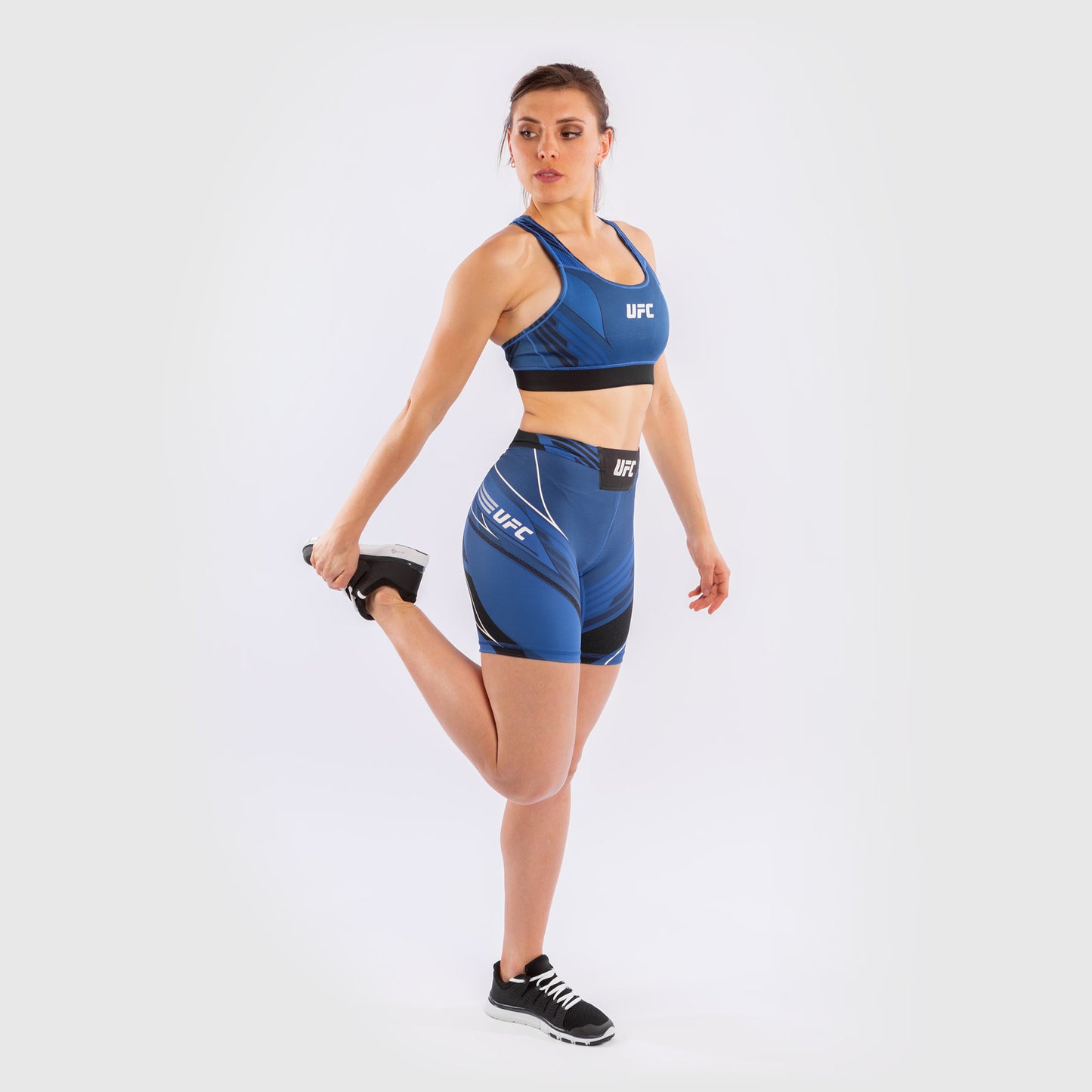 UFC Venum Authentic Fight Night Vale Tudo Damesshort - Long Fit - Blauw