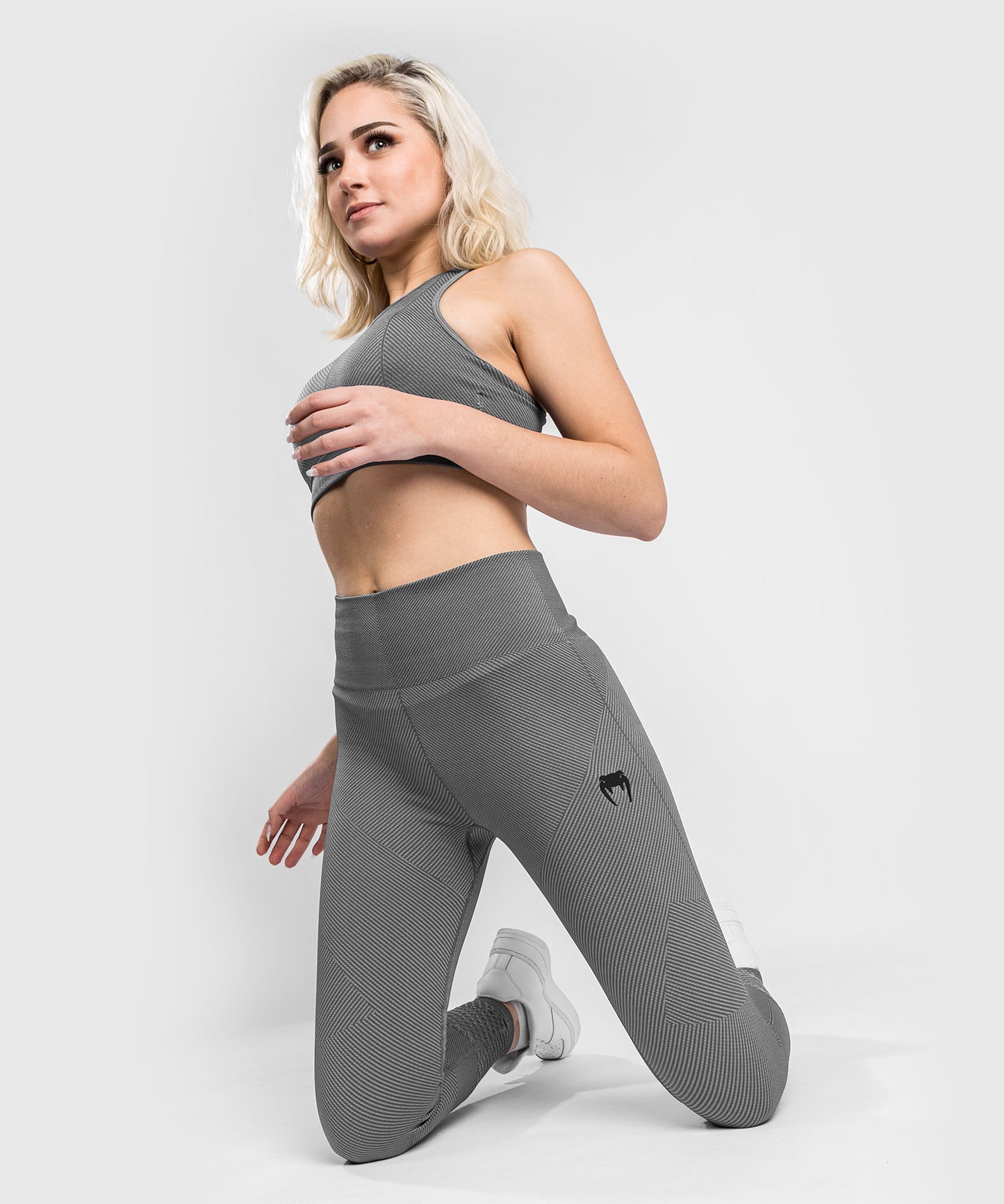 ⅞ legging Venum Sparring Seamless - Donkergrijs