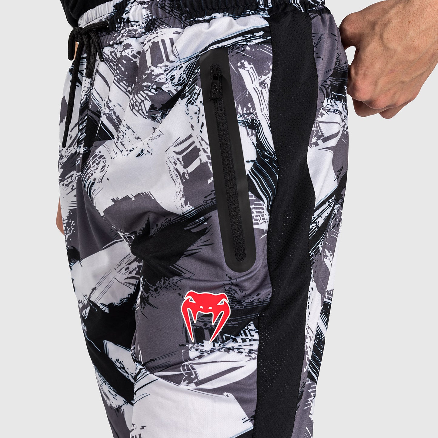 Venum Electron 3.0 Joggingbroek - Rood/Grijs