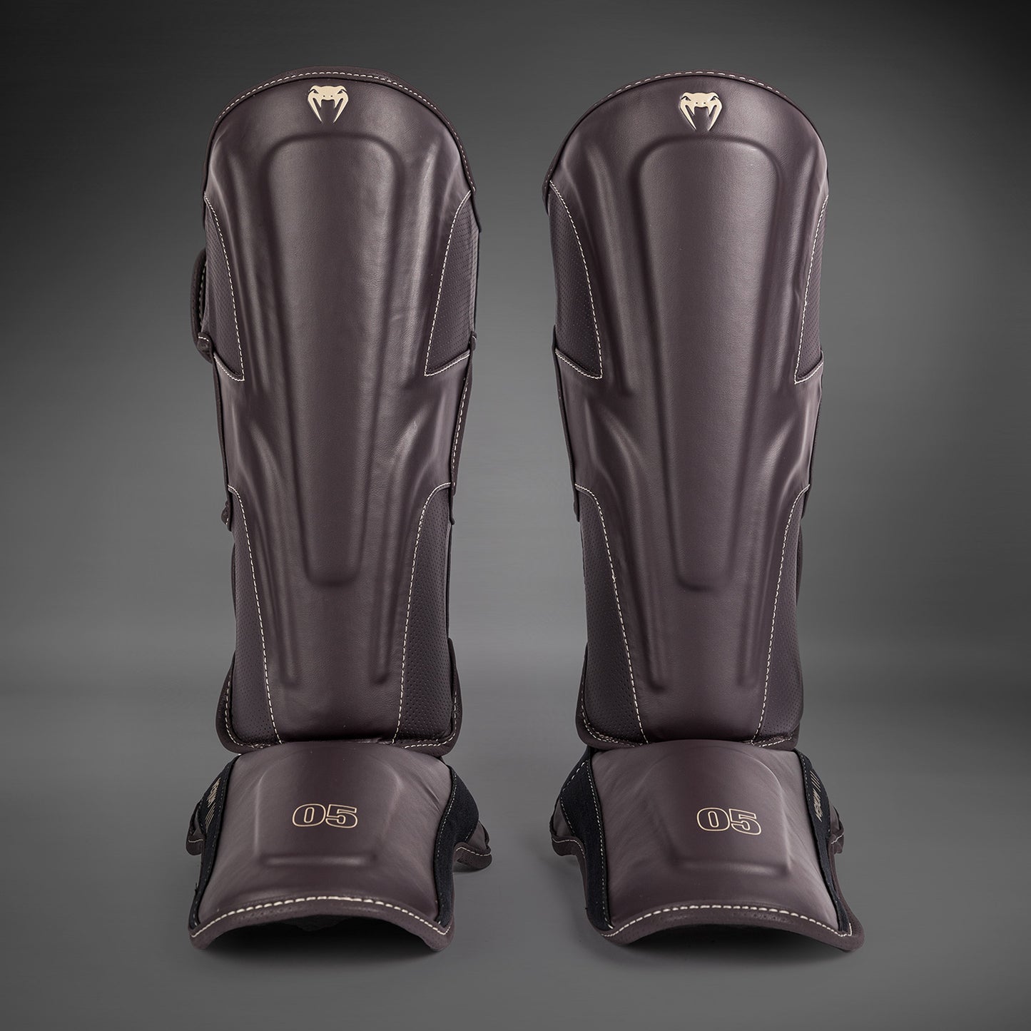 Venum Impact Evo Scheenbeschermers - Chocolade