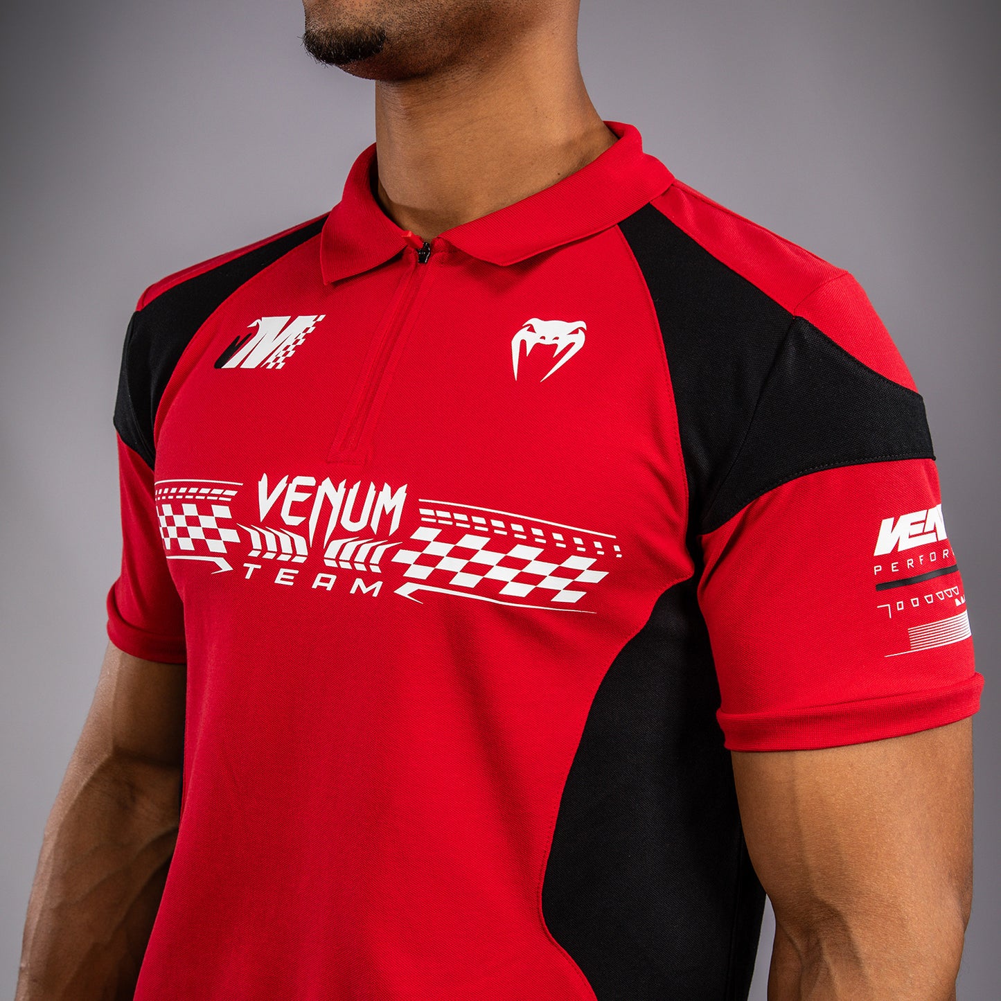 Venum Motorsport Katoenen Polo - Racer Rood