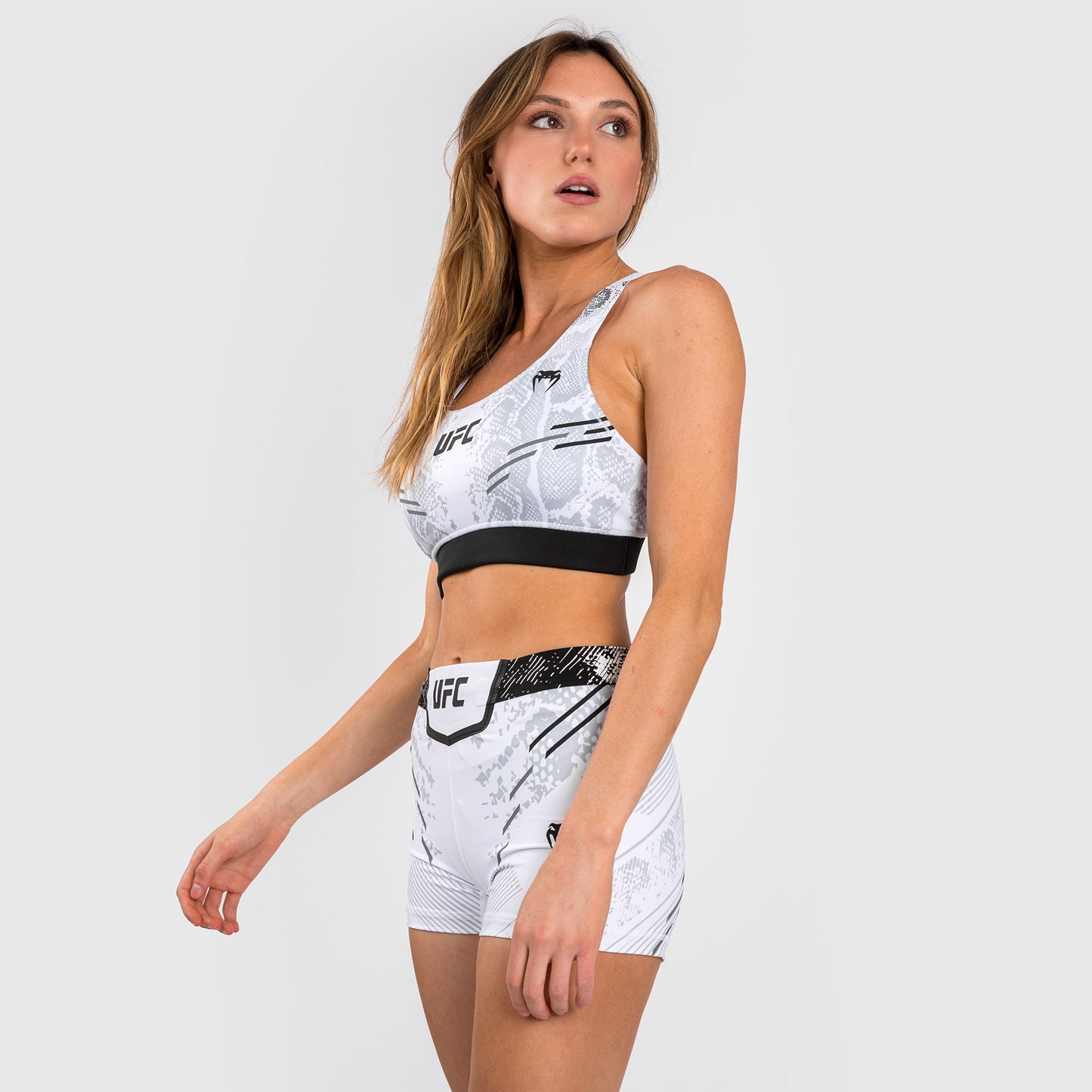 UFC Authentic Adrenaline Fight Night By Venum Dames Sportbeha - Wit