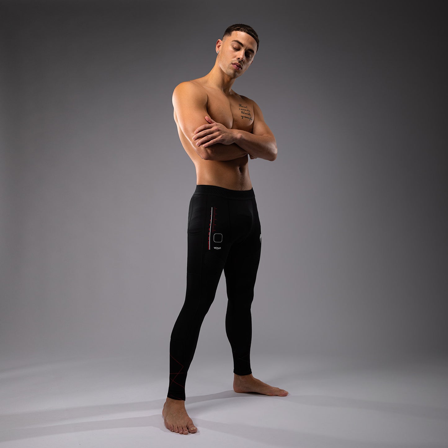 Venum Tactical XT Spats - Zwart / Vuurrood