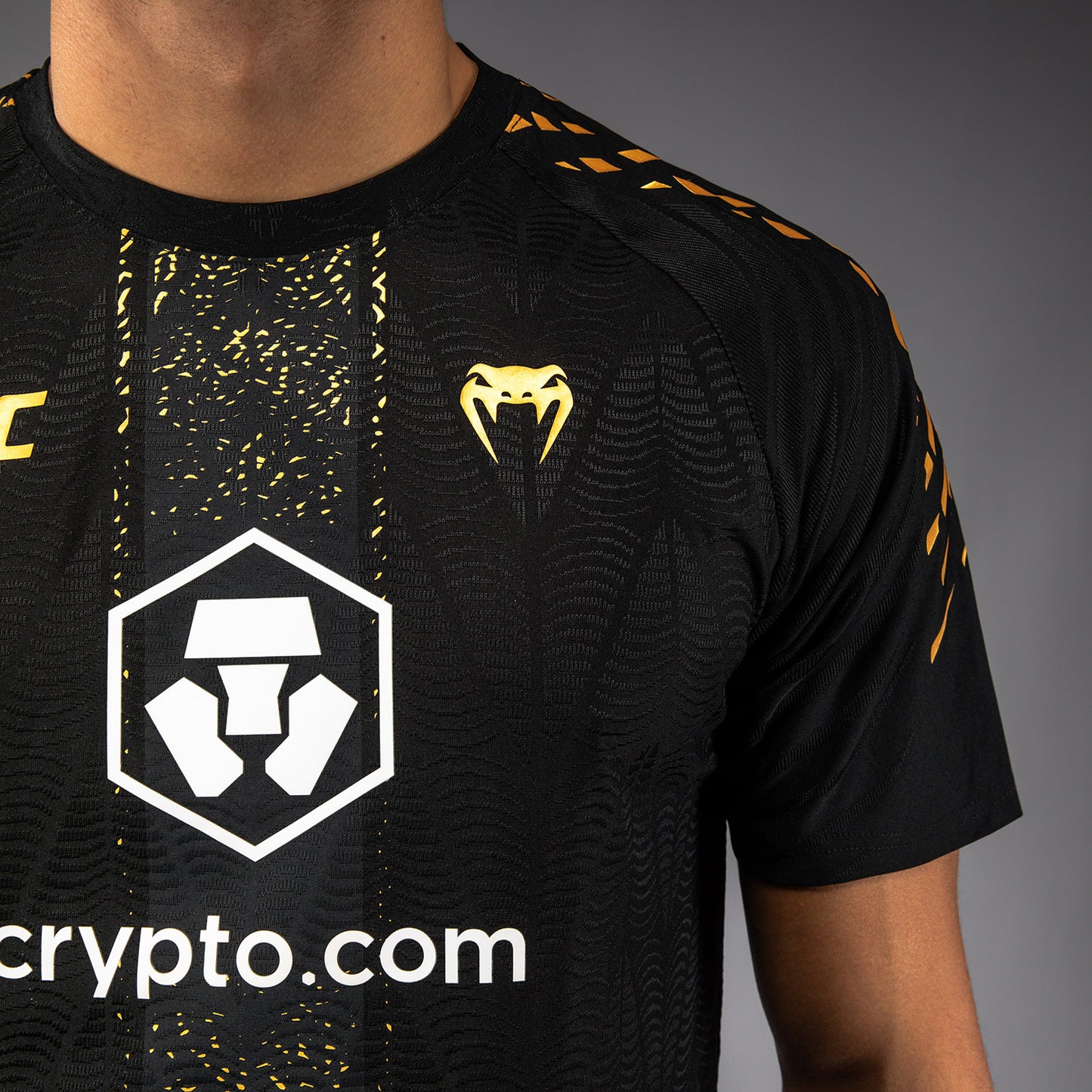 UFC Zenith by Venum Authentic Fight Night Officieel Walkout-shirt Heren Personalized - Champion