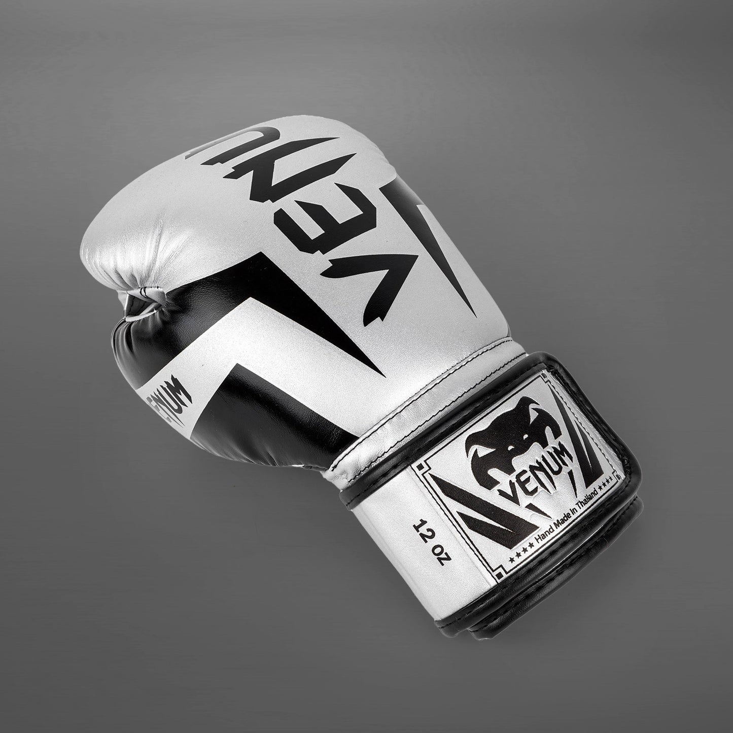 Venum Elite Bokshandschoenen - Zilver/Zwart