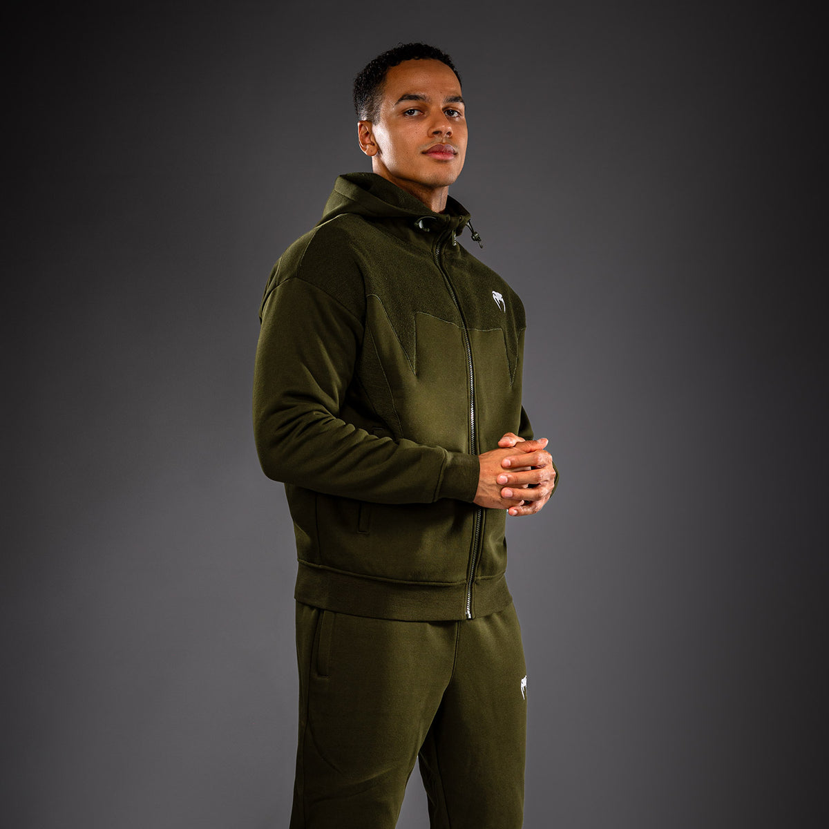 Venum Attack Fleece & Weave Trainingsjack - Kaki