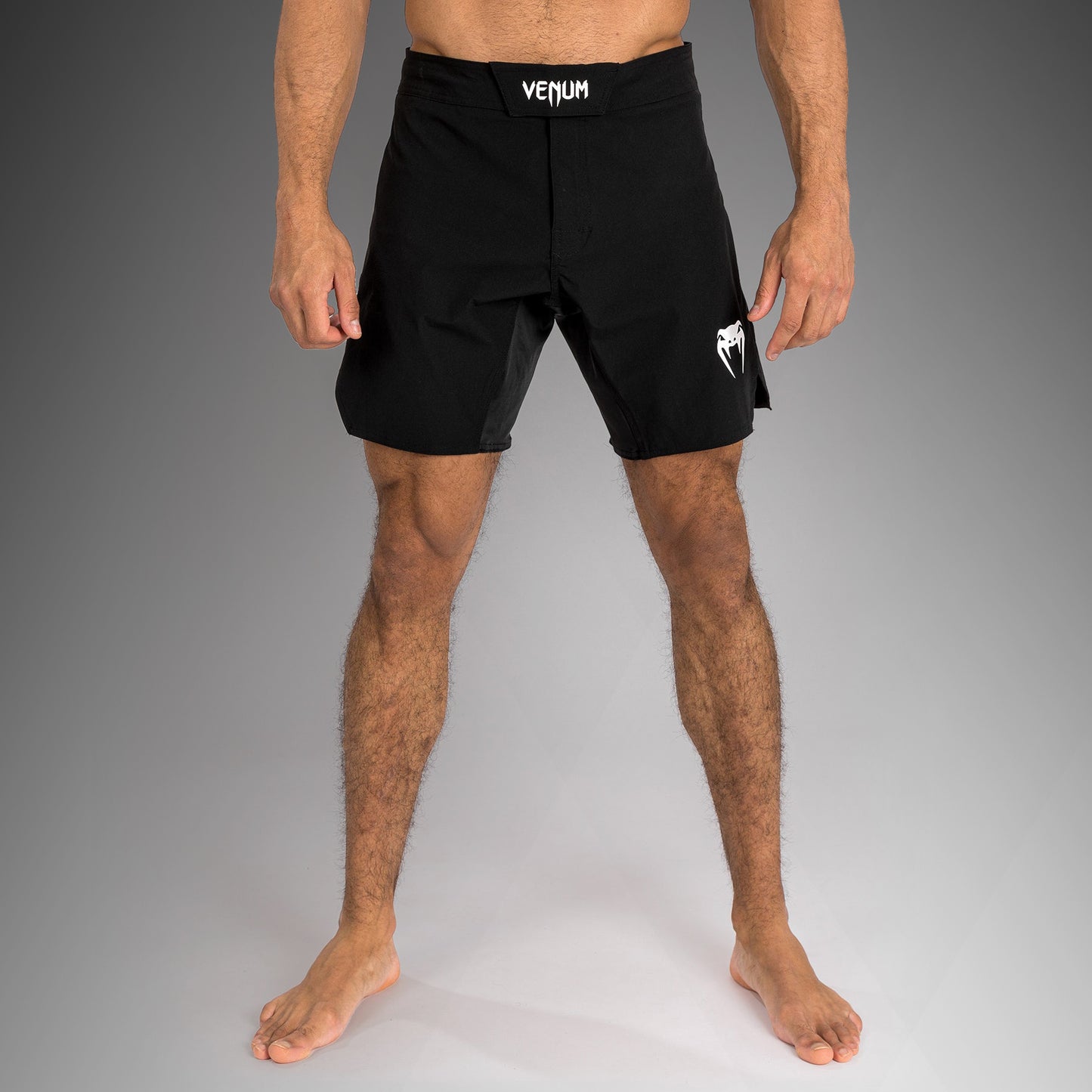 Venum Contender Heren gevechtsshort - Zwart/Wit