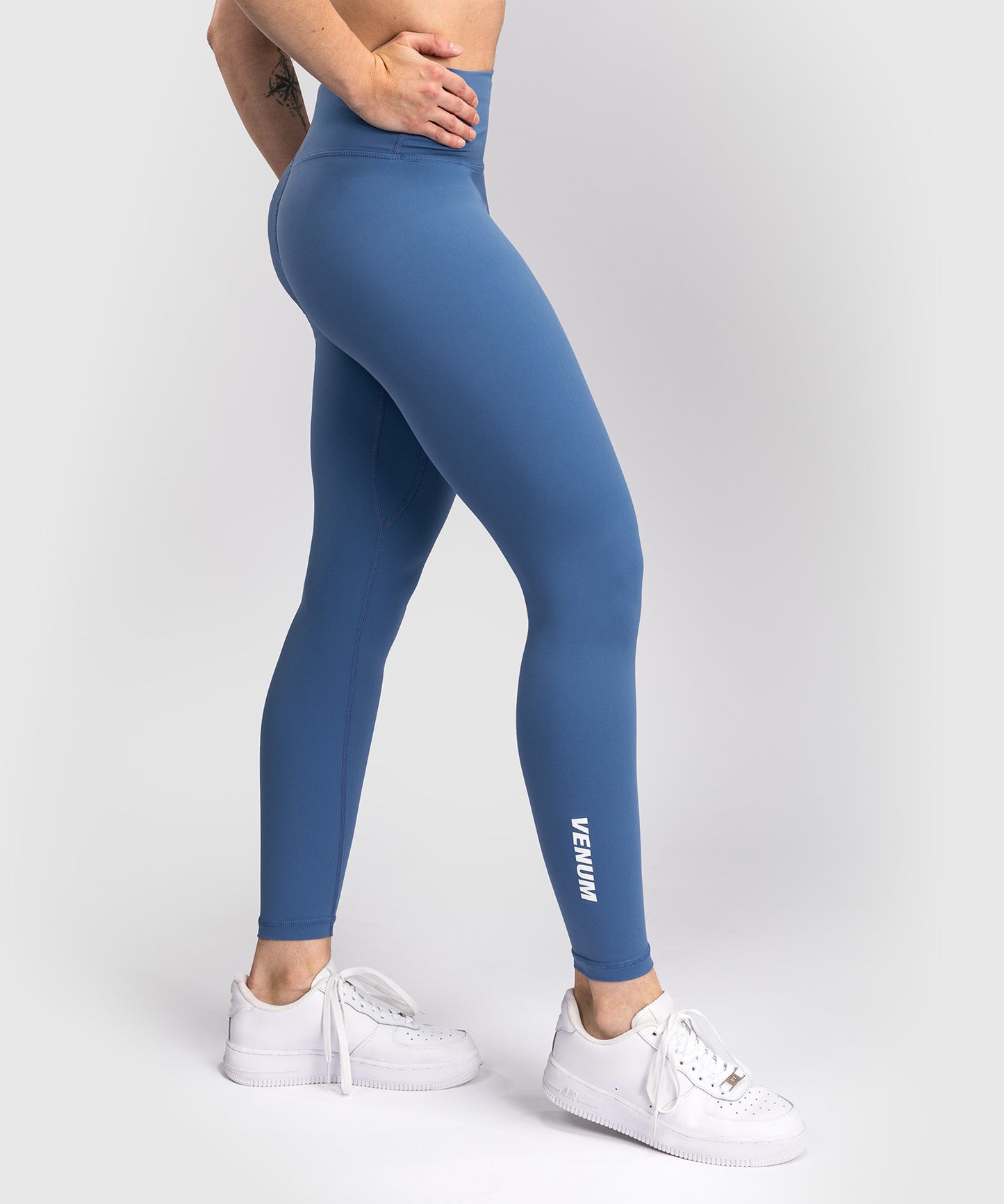 Venum Essential Leggings Dames - Stormblauw